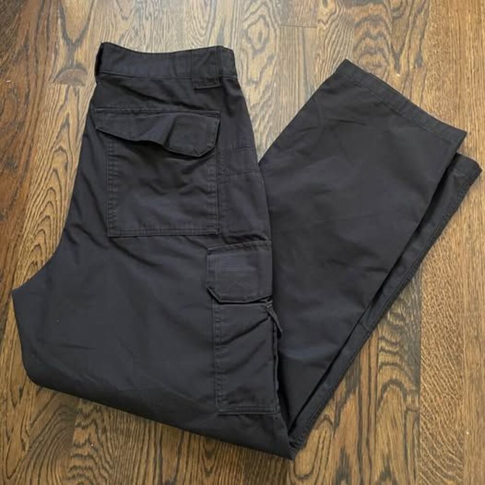 34x32 TruSpec Black Cargo Pants Mens